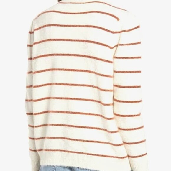 Vero Moda Cornelia Alpaca Wool Blend Puff Shoulder Sweater LIKE NEW size M - Picture 2 of 8